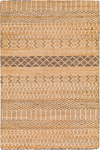 Surya Santa Barbara Sbb-2306 Tan, Black Area Rug