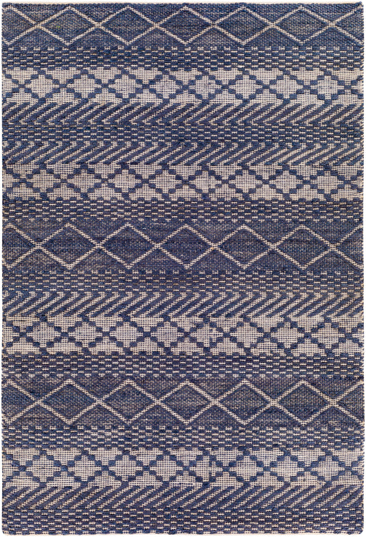 Surya Santa Barbara Sbb-2307 Navy, Beige Area Rug