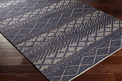 Surya Santa Barbara Sbb-2307 Navy, Beige Area Rug