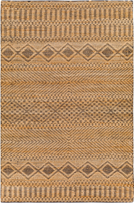 Surya Santa Barbara Sbb-2311 Tan, Black Area Rug