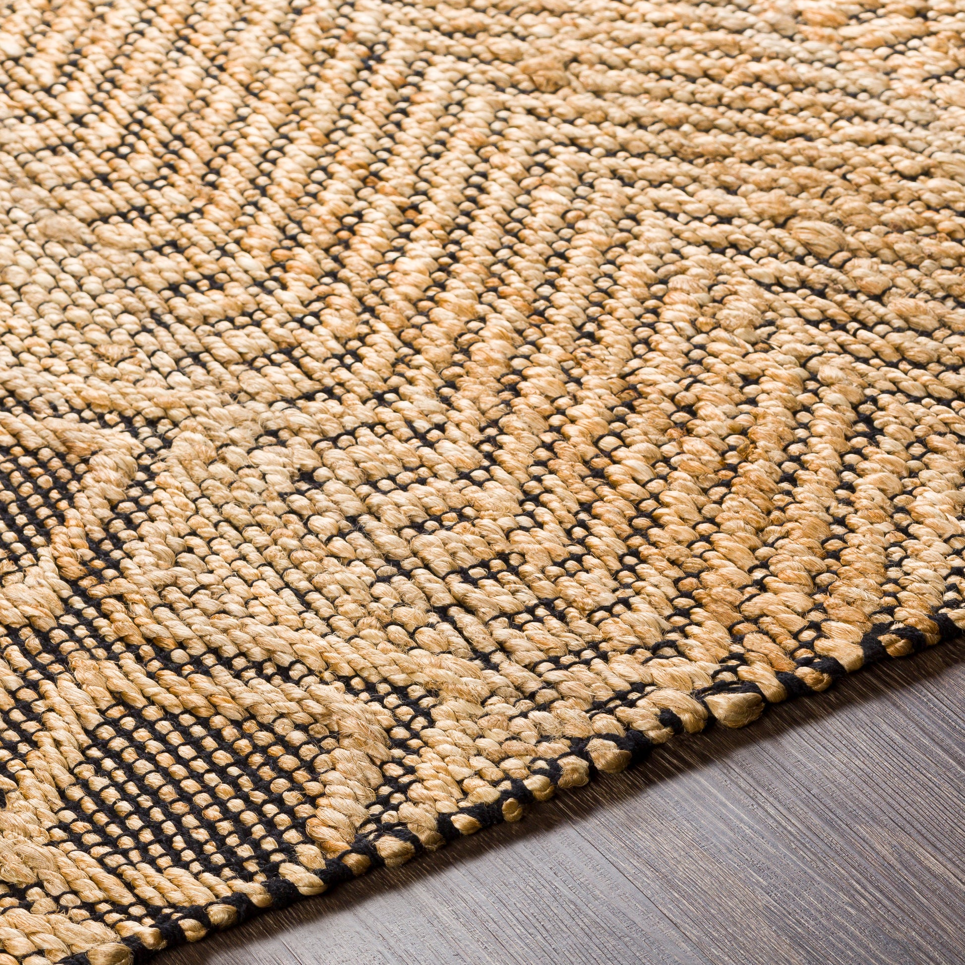 Surya Santa Barbara Sbb-2311 Tan, Black Area Rug