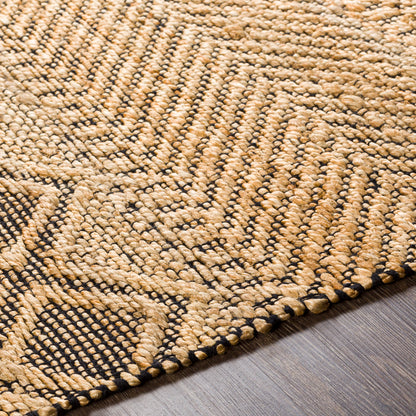 Surya Santa Barbara Sbb-2311 Tan, Black Area Rug