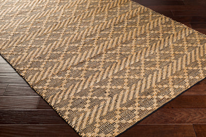 Surya Santa Barbara Sbb-2312 Tan, Black Area Rug