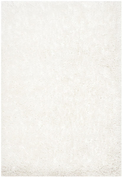 Safavieh South Beach Shag Sbs562A Snow White Shag Area Rug