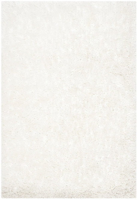 Safavieh South Beach Shag Sbs562A Snow White Shag Area Rug