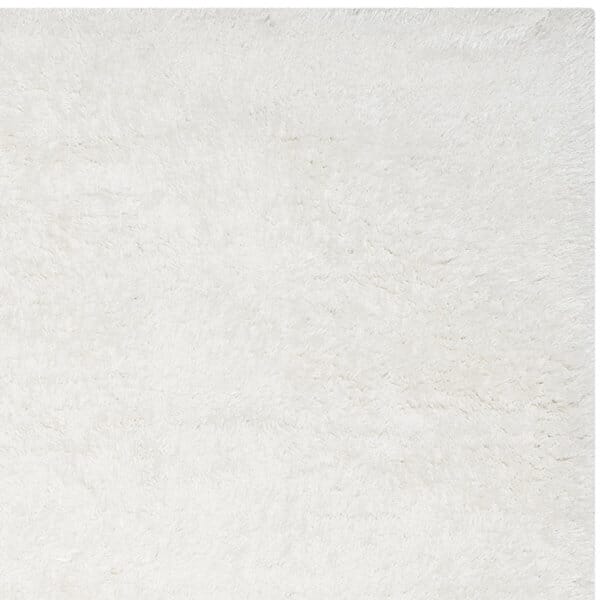 Safavieh South Beach Shag Sbs562A Snow White Shag Area Rug