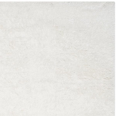 Safavieh South Beach Shag Sbs562A Snow White Shag Area Rug