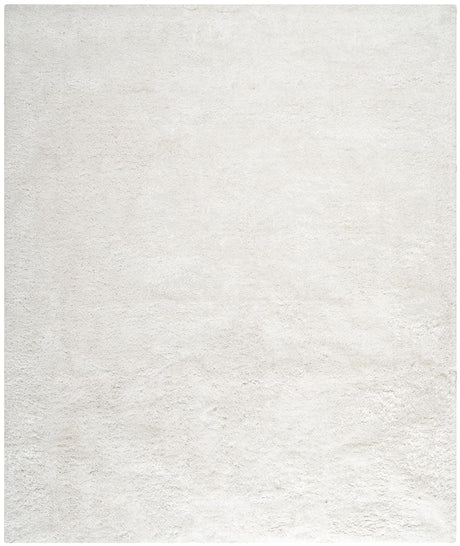 Safavieh South Beach Shag Sbs562A Snow White Shag Area Rug