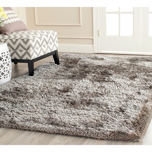 Safavieh South Beach Shag Sbs562B Silver Rug.