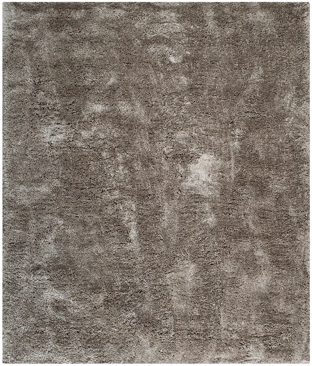 Safavieh South Beach Shag Sbs562B Silver Shag Area Rug