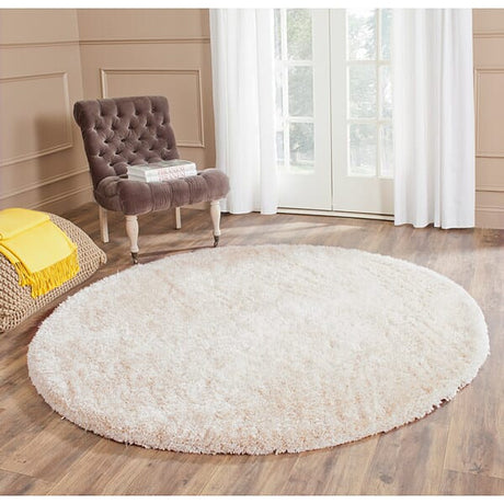 Safavieh South Beach Shag Sbs562C Champagne Shag Area Rug