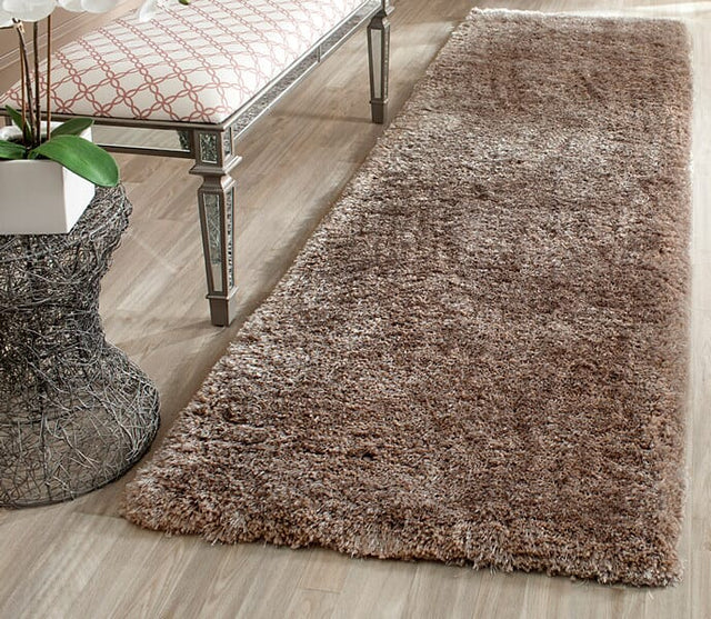 Safavieh South Beach Shag Sbs570B Silver Shag Area Rug