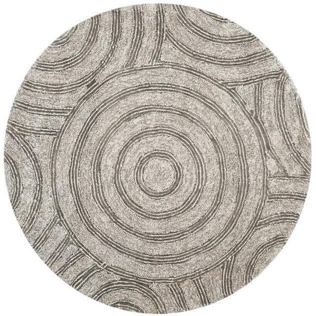 Safavieh South Beach Shag Sbs620B Silver Rugs.