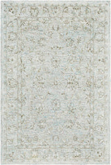 Surya Shelby Sby-1002 Emerald, Light Gray, Dark Brown Rugs.