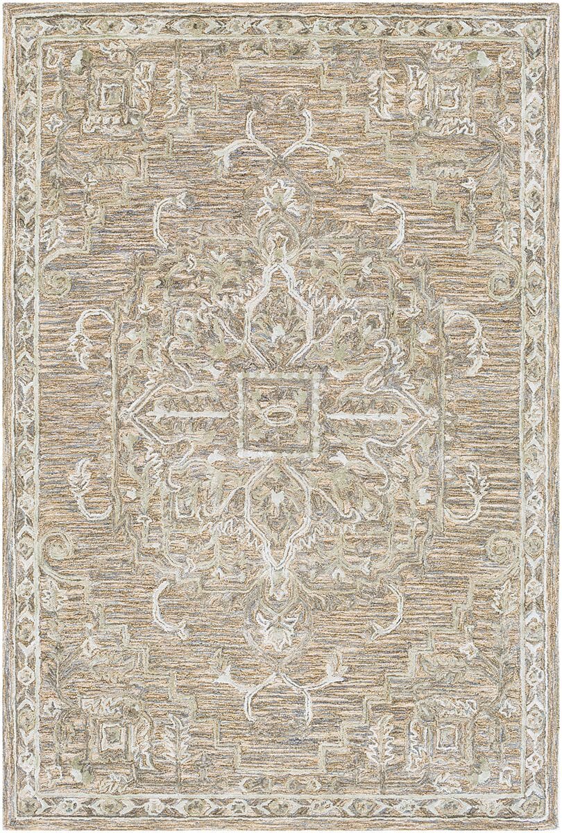 Surya Shelby Sby-1007 Camel, Aqua, Sage Vintage / Distressed Area Rug