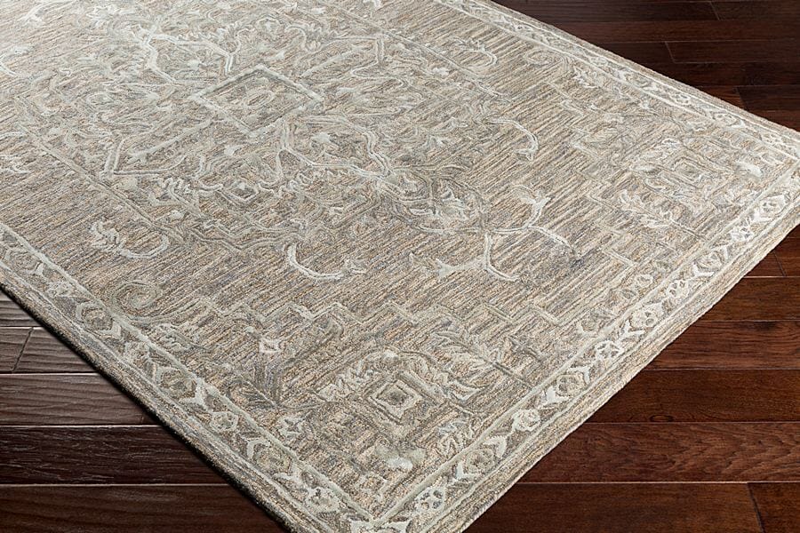 Surya Shelby Sby-1007 Camel, Aqua, Sage Rugs.