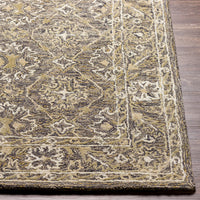 Surya Shelby Sby-1010 Olive, Tan, Charcoal, Medium Gray Area Rug