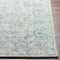 Surya Shelby Sby-1011 Sky Blue, Pale Blue, Denim, Medium Gray Area Rug