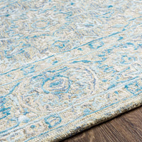 Surya Shelby Sby-1011 Sky Blue, Pale Blue, Denim, Medium Gray Area Rug