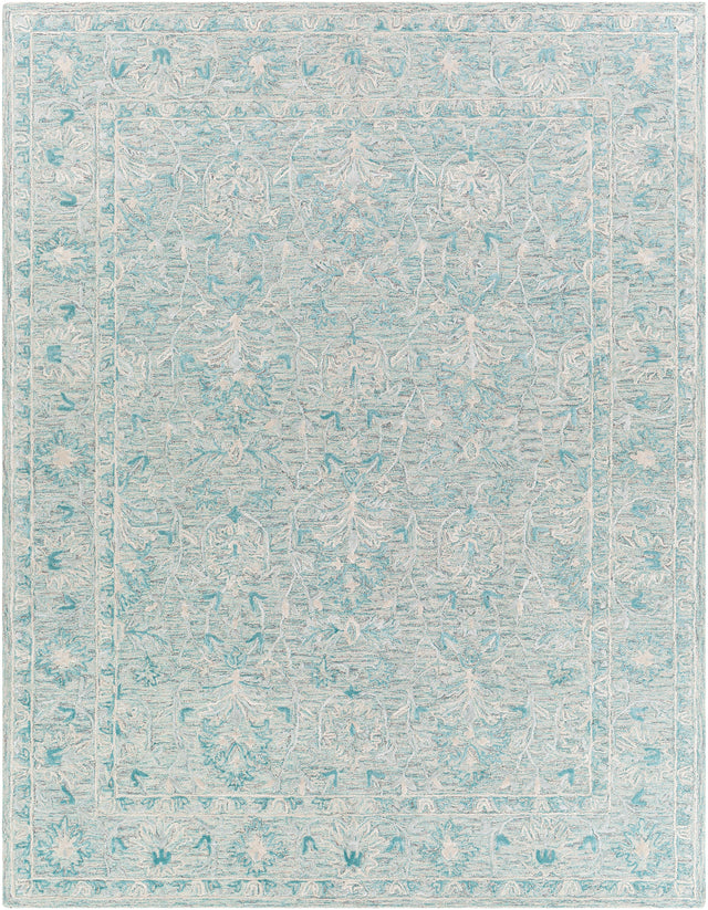 Surya Shelby Sby-1012 Teal, Seafoam, Medium Gray, Light Gray Rugs.