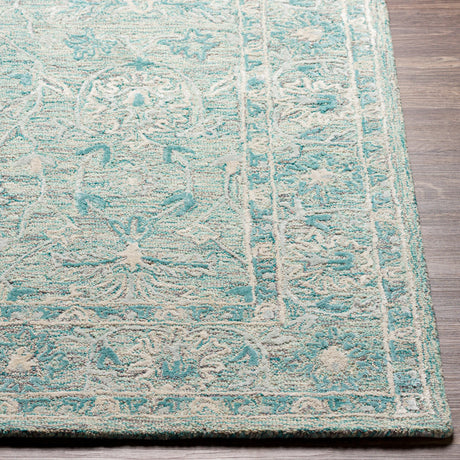 Surya Shelby Sby-1012 Teal, Seafoam, Medium Gray, Light Gray Rugs.