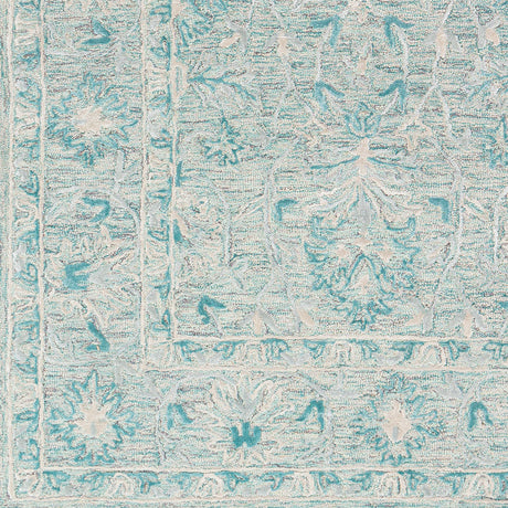 Surya Shelby Sby-1012 Teal, Seafoam, Medium Gray, Light Gray Rugs.