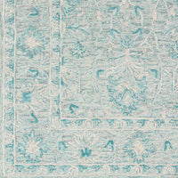 Surya Shelby Sby-1012 Teal, Seafoam, Medium Gray, Light Gray Area Rug