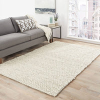 Jaipur Scandinavia Dula Alta Scd05 Natural White / Natural White Solid Color Area Rug