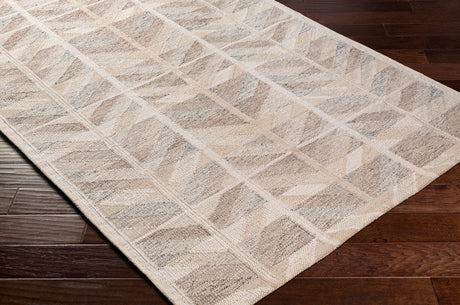 Surya Scandi Scd-2300 Tan, Charcoal, Medium Gray, Light Gray Rugs.