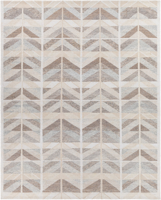 Surya Scandi Scd-2300 Tan, Charcoal, Medium Gray, Light Gray Area Rug