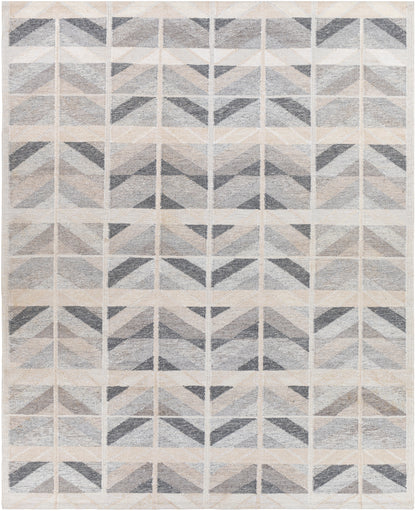 Surya Scandi Scd-2301 Charcoal, Tan, Medium Gray, Light Gray Area Rug