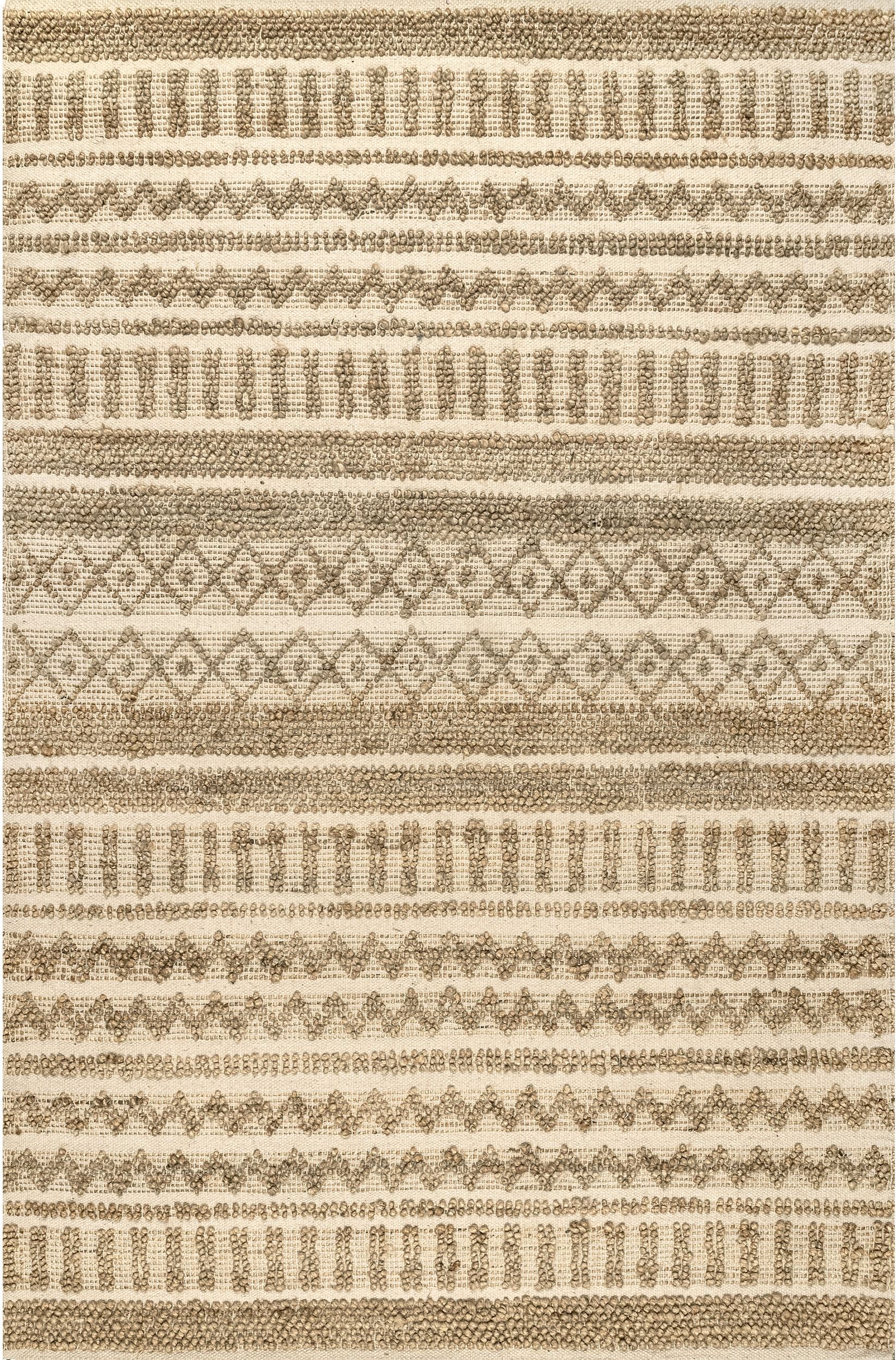 Nuloom Kimber Tribal Nki3310A Natural Area Rug