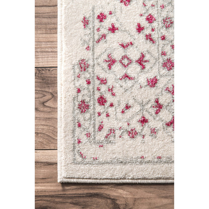 Nuloom Odell Vintage Nod3127D Pink Area Rug