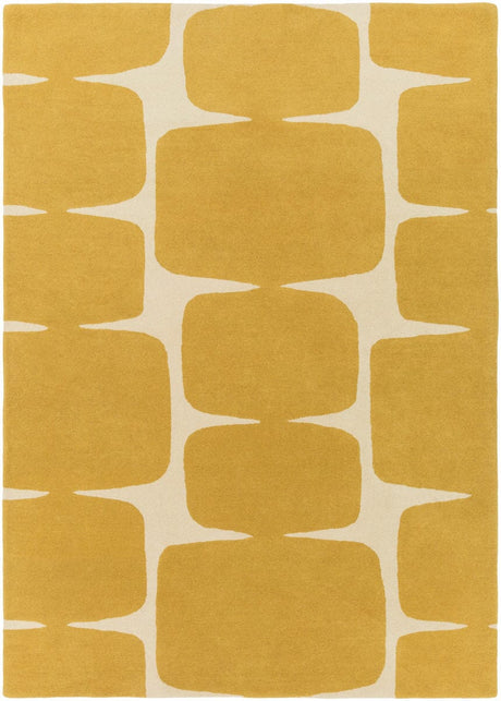 Surya Scion Sci-36 Mustard, Cream Rugs.