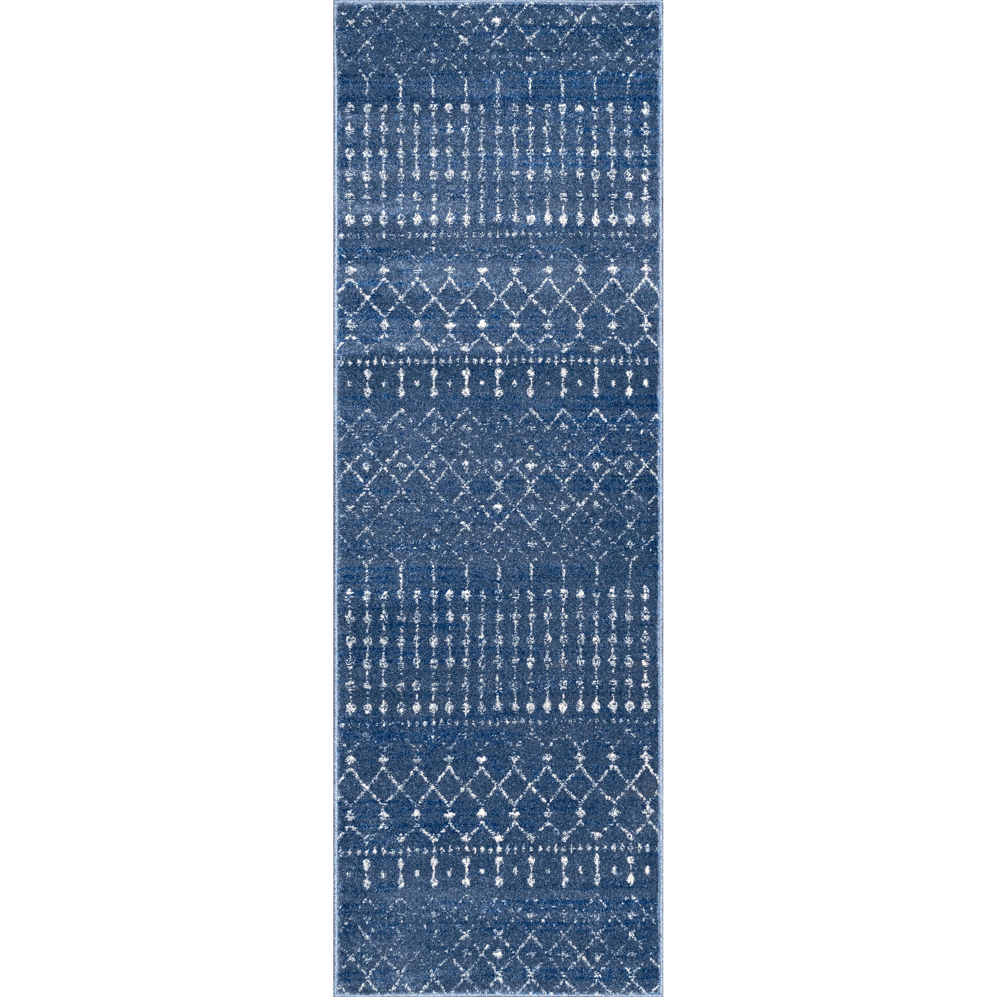 Nuloom Moroccan Blythe Nmo3123D Dark Blue Area Rug