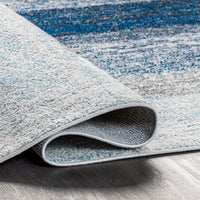 Nuloom Pauline Ombre Npa3116A Blue Area Rug