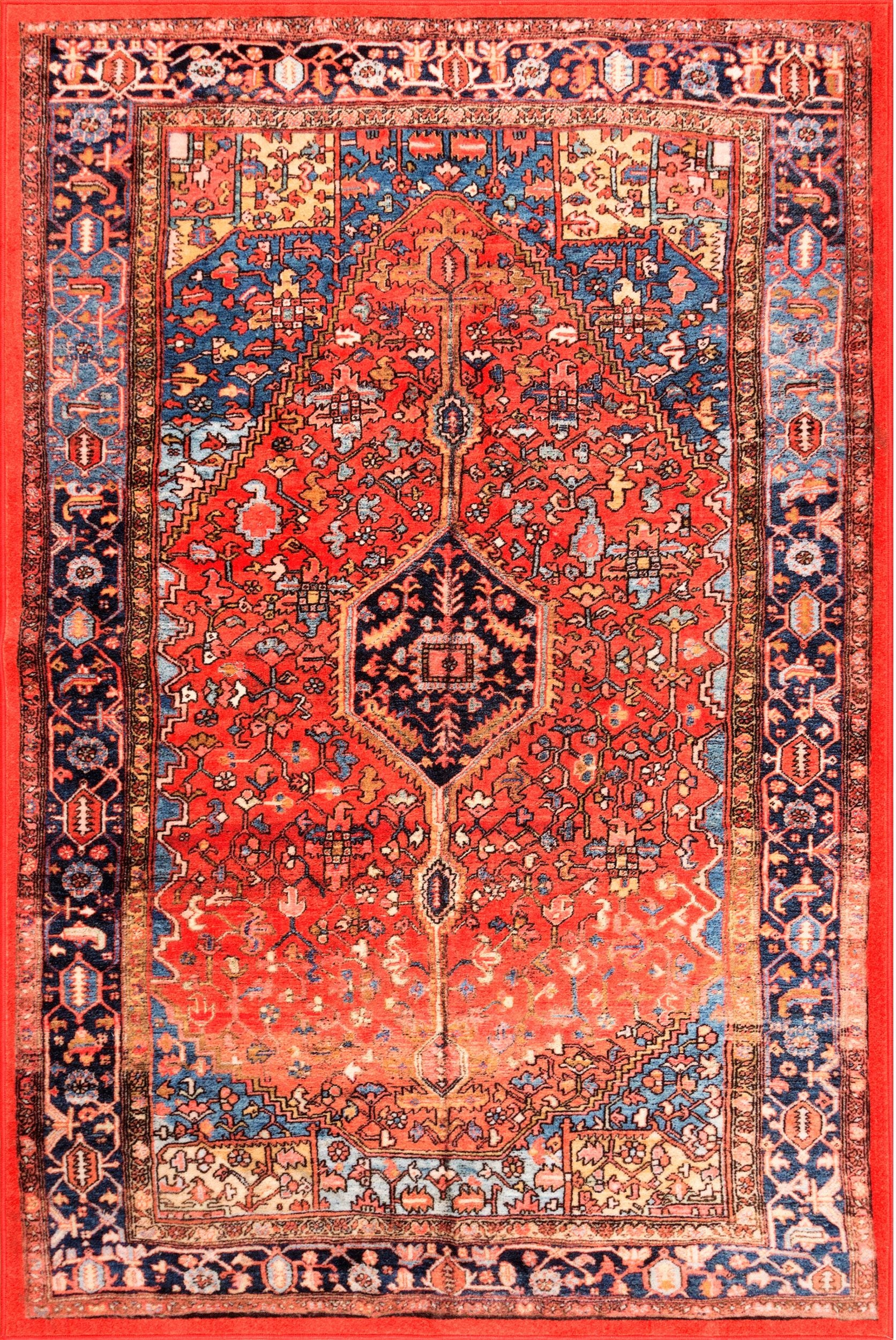 Nuloom Vintage Silvia Nvi2523A Orange Area Rug