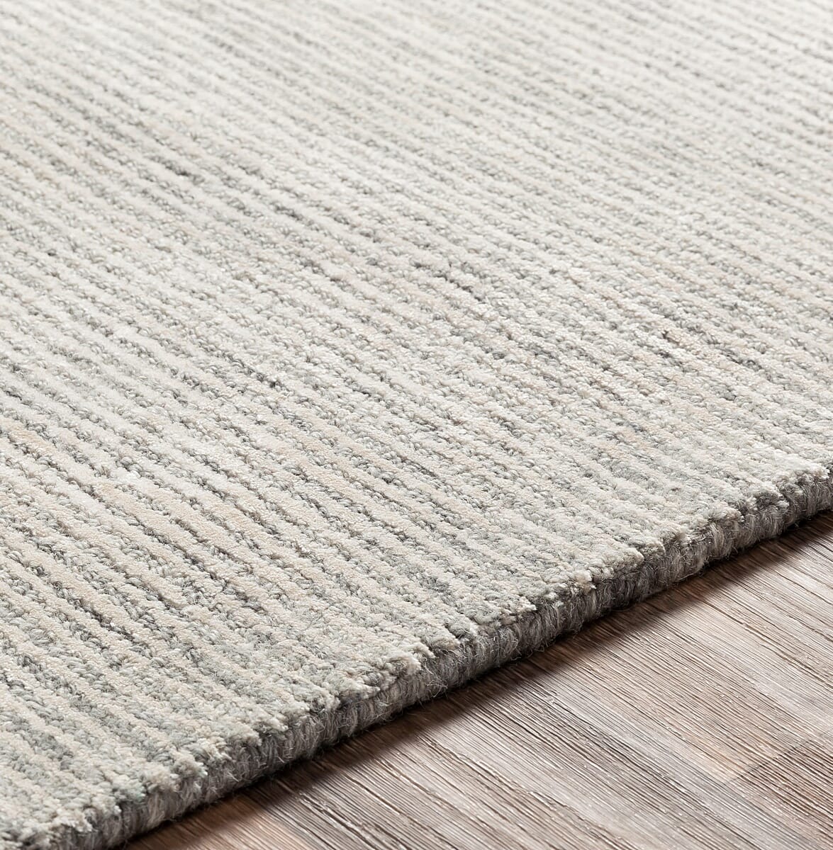 Surya Strada Sda-2301 Silver Gray, Medium Gray, Cream Solid Color Area Rug