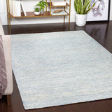 Surya Strada Sda-2302 Pale Blue, Denim, Cream Rugs.