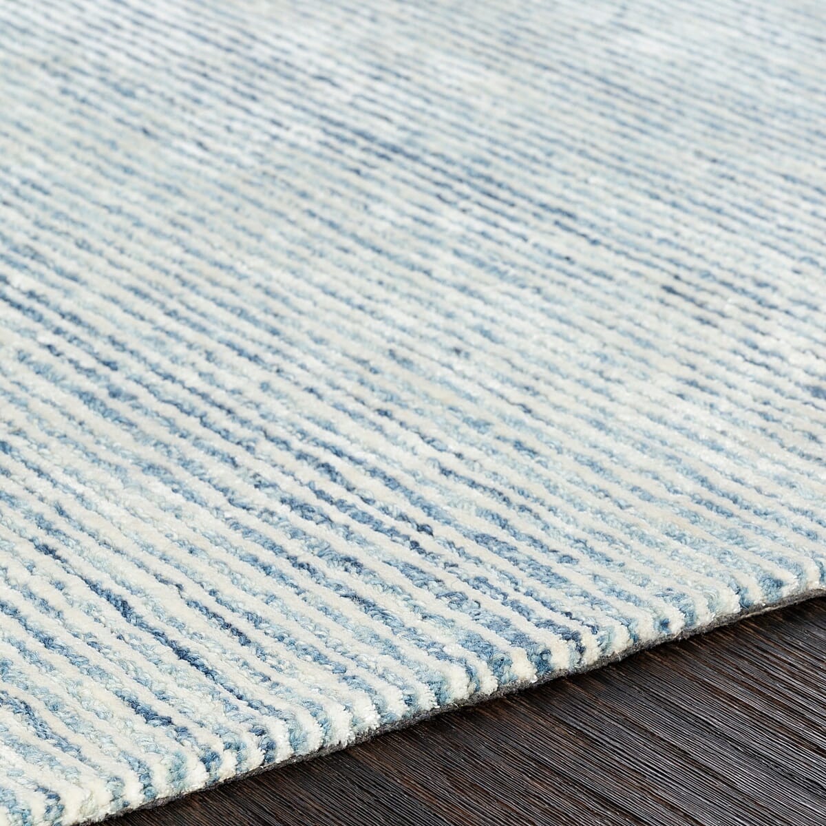 Surya Strada Sda-2302 Pale Blue, Denim, Cream Solid Color Area Rug