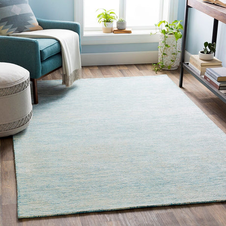 Surya Strada Sda-2304 Aqua, Cream Rugs.