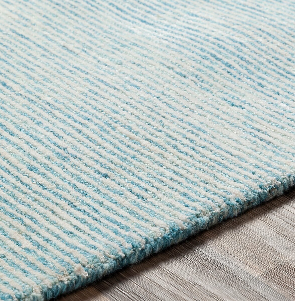 Surya Strada Sda-2304 Aqua, Cream Solid Color Area Rug