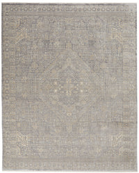 Nourison Lustrous Weave Luw02 Grey/Beige Area Rug