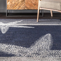 Nuloom Thomas Paul Starfish And Nth1560A Blue Area Rug