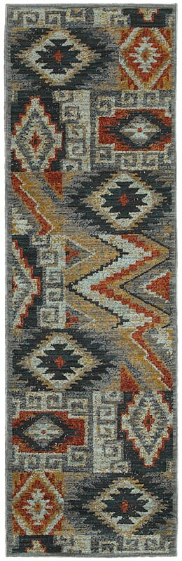 Oriental Weavers Sphinx Sedona 5937D Blue / Multi Southwestern Area Rug