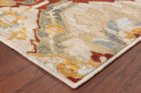 Oriental Weavers Sphinx Sedona 6357A Beige / Orange Bohemian Area Rug