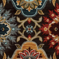Oriental Weavers Sphinx Sedona 6369D Charcoal / Multi Geometric Area Rug