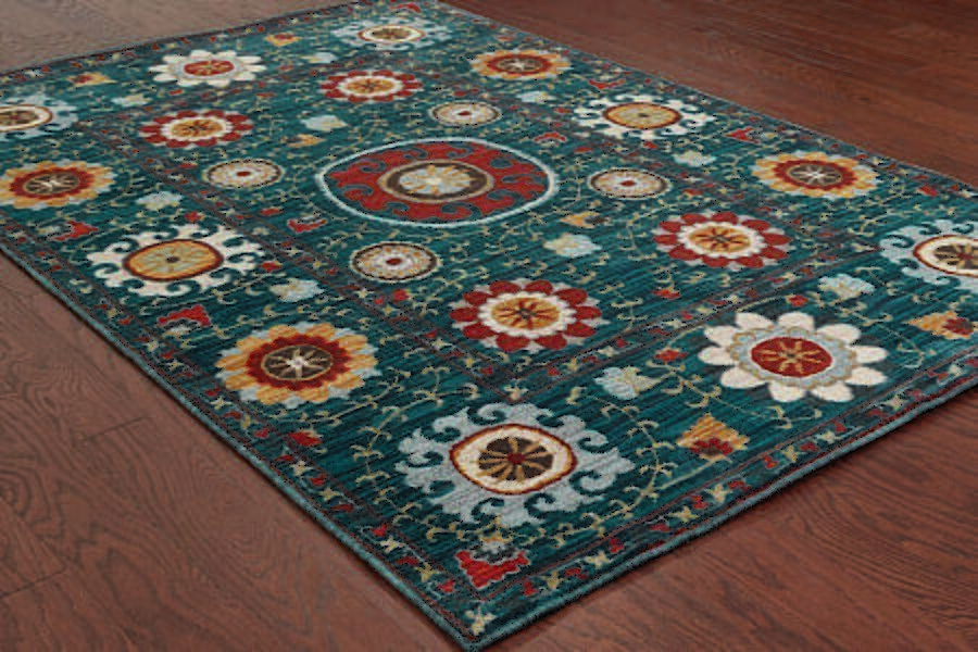 Oriental Weavers Sphinx Sedona 6408B Blue / Multi Area Rug