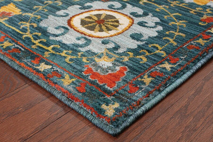 Oriental Weavers Sphinx Sedona 6408B Blue / Multi Area Rug