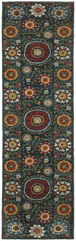 Oriental Weavers Sphinx Sedona 6408B Blue / Multi Area Rug